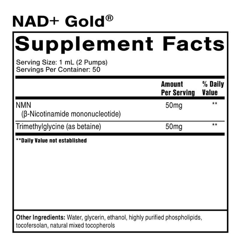 NAD+GOLD (50 ML)